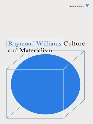 cover image of Culture and Materialism